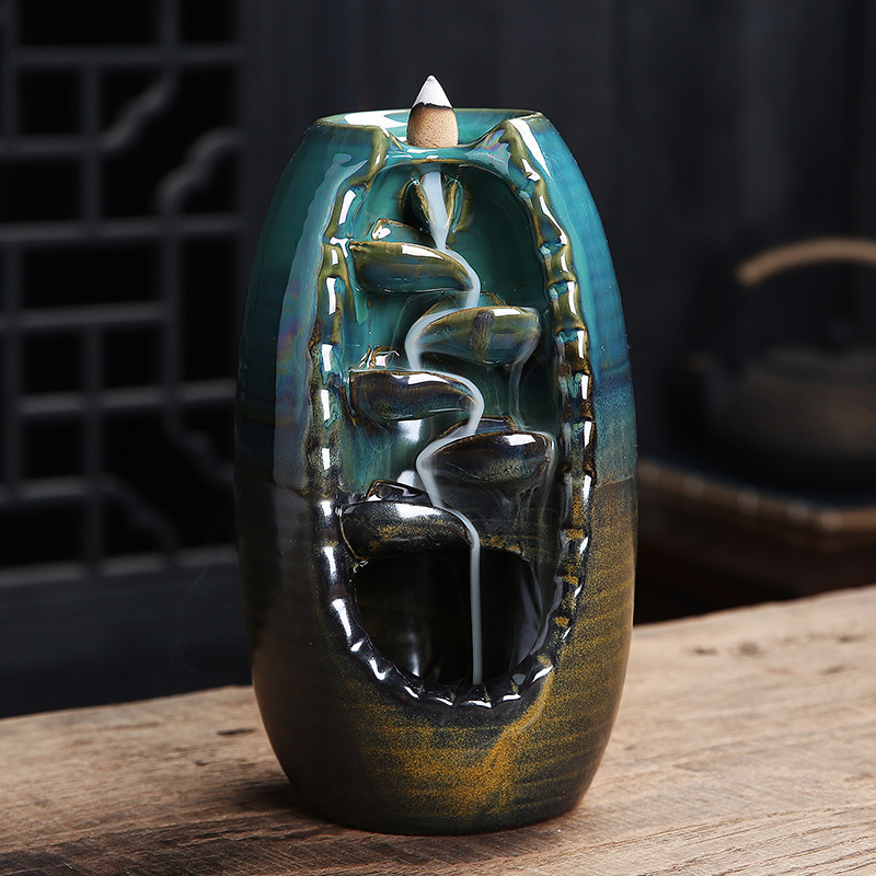 Chunhao Celadon Chinese Art Piece - Kiln Change Design