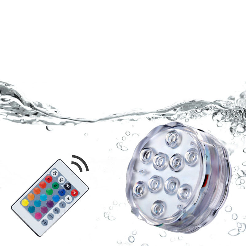 Waterproof Remote Control LED Light for Vases & Parties