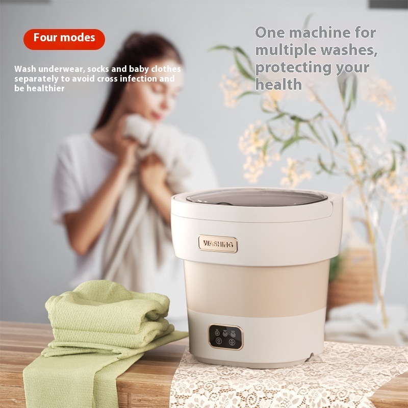 12L Portable Folding Washing Machine - Waterproof & Energy Efficient