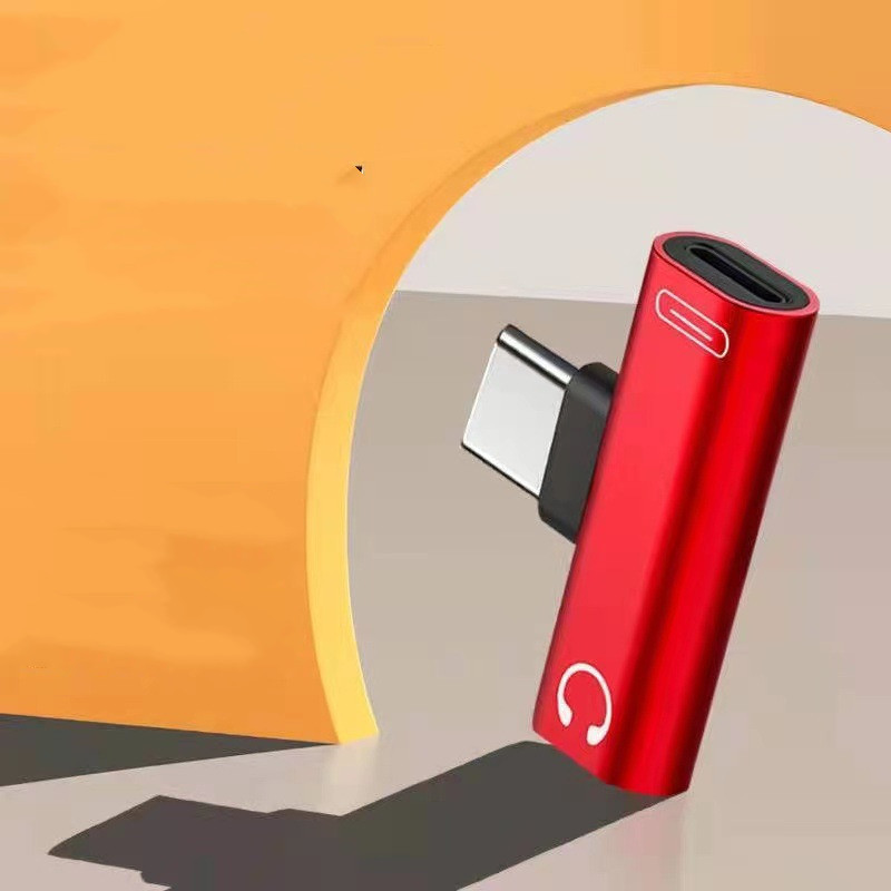 Type-C Audio Converter with 3.5mm Jack for Charging & Calls