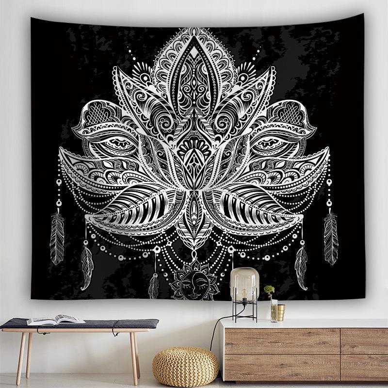 Nordic Flannel Tapestry - 100% Cotton Rectangle Design