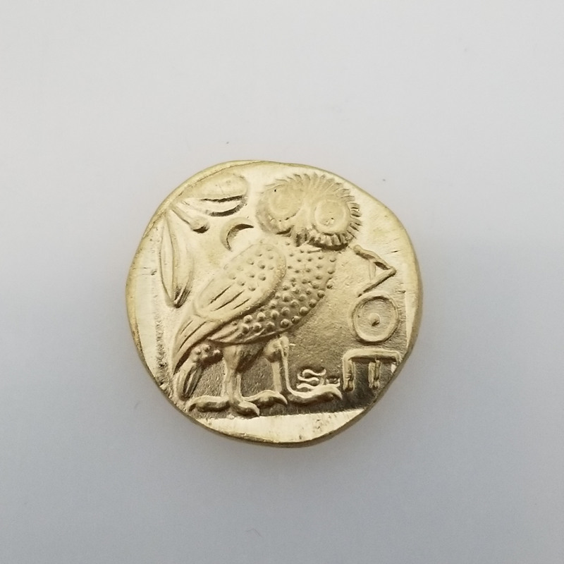 Ancient Brass Coin - 24mm Collector's Item