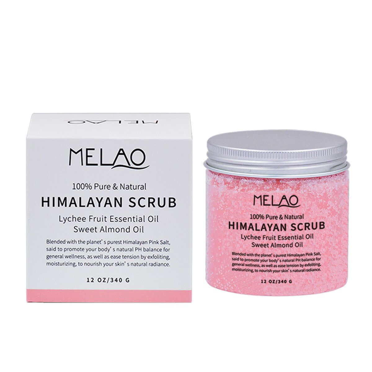 Himalayan Salt Body Scrub - Deep Cleansing & Ultra-Hydrating Skin Care