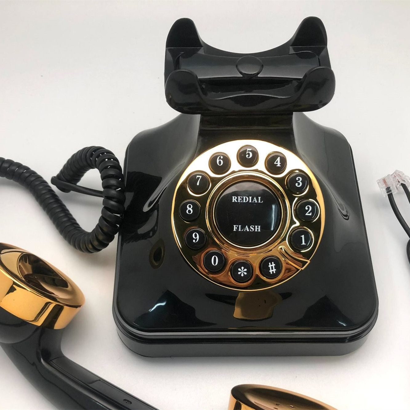 Modern American Style Telephone with Last Number Redial Function - Image 3