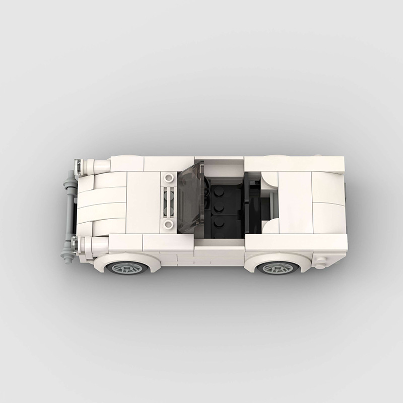 Vintage Convertible Car Racing Classic Car Model - Image 9