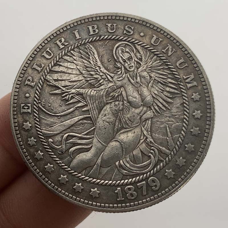 Brass Old Silver Commemorative Medal