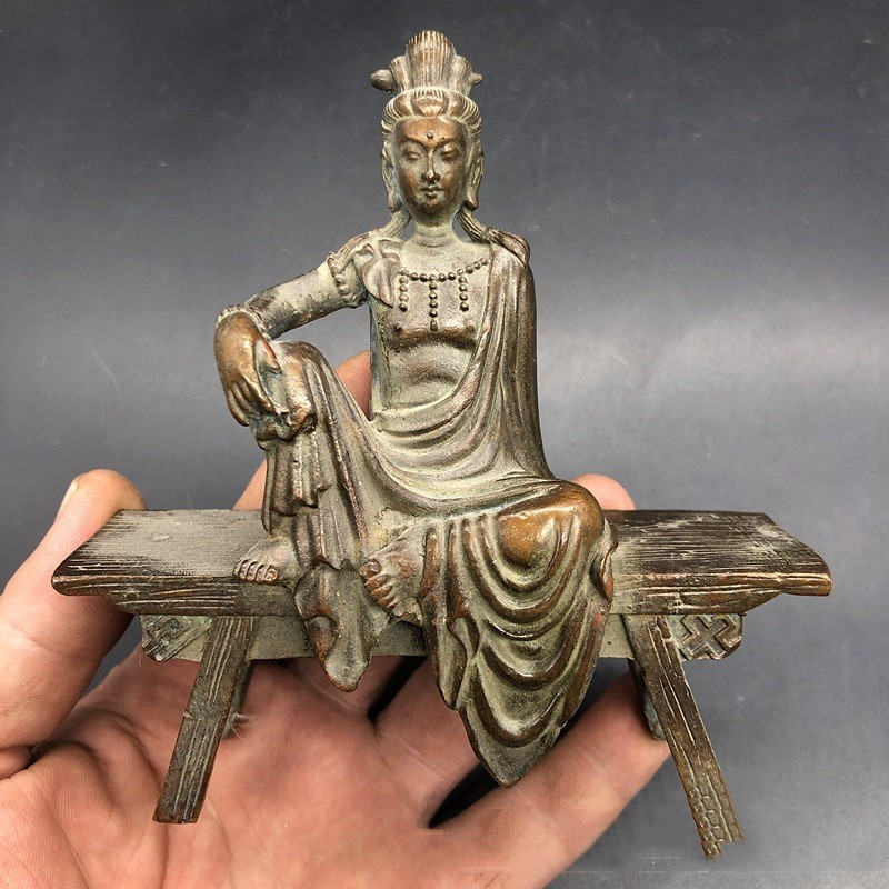Alloy Decorative Figure Statues - Elegant Hanging Home Décor