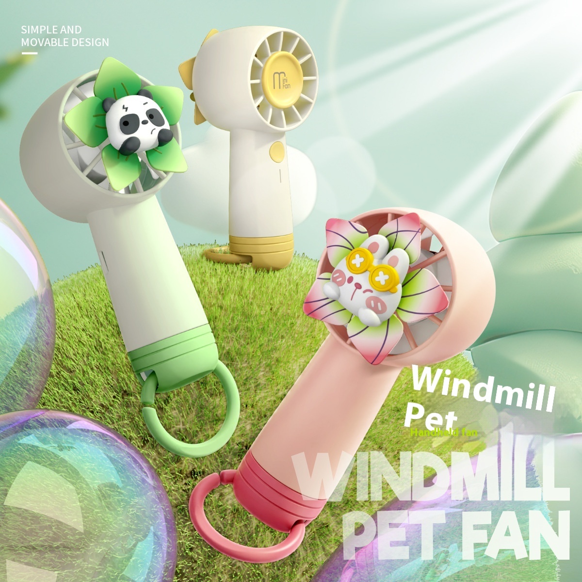 Sensory Grasping Fan Toy - Compact & Engaging for All Ages