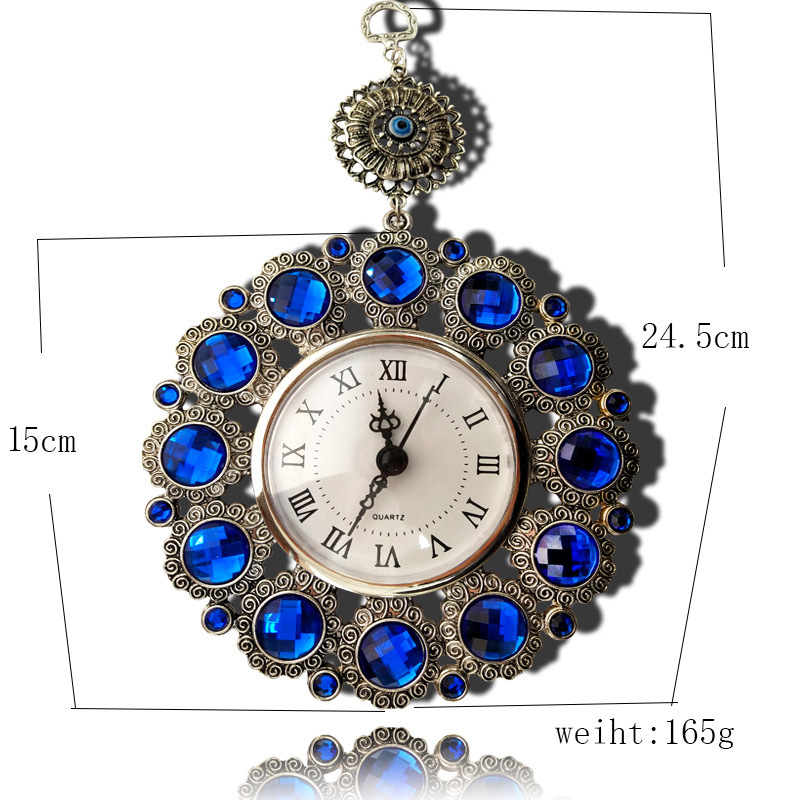 Turkish Blue Glazed Wall Mount Décor for Home & Commercial Spaces - Image 2