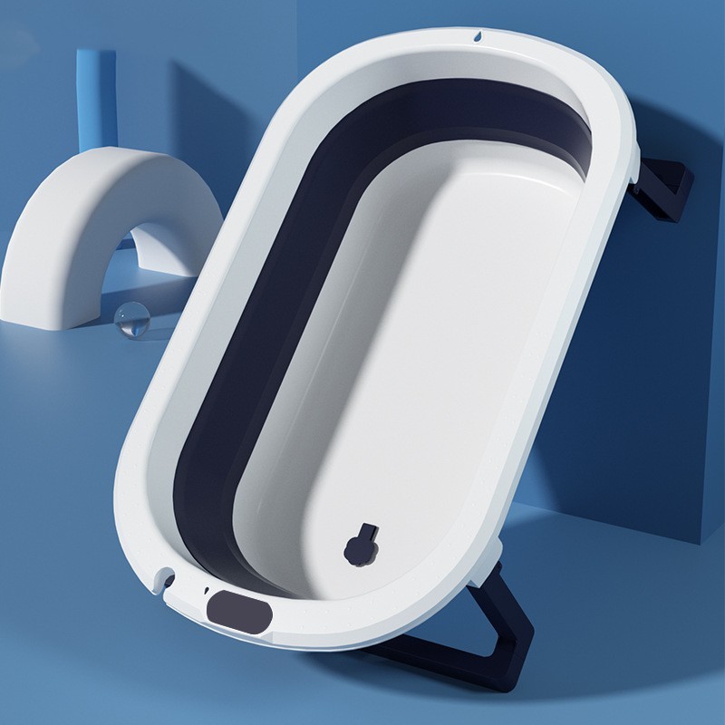 Folding Bath Tub - Versatile Pink & Blue Options with Accessories - Image 6