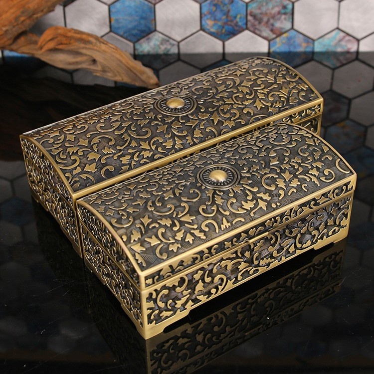 European Antique Jewelry Box Retro