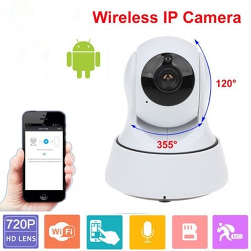 Jun Zheng T10 WiFi Camera: 720P Night Vision, Dual Filters, 64GB SD