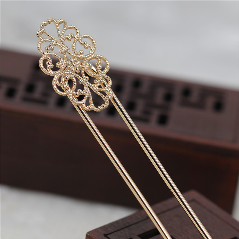 Elegant Copper Pendant in Gold and Silver - 20x145mm