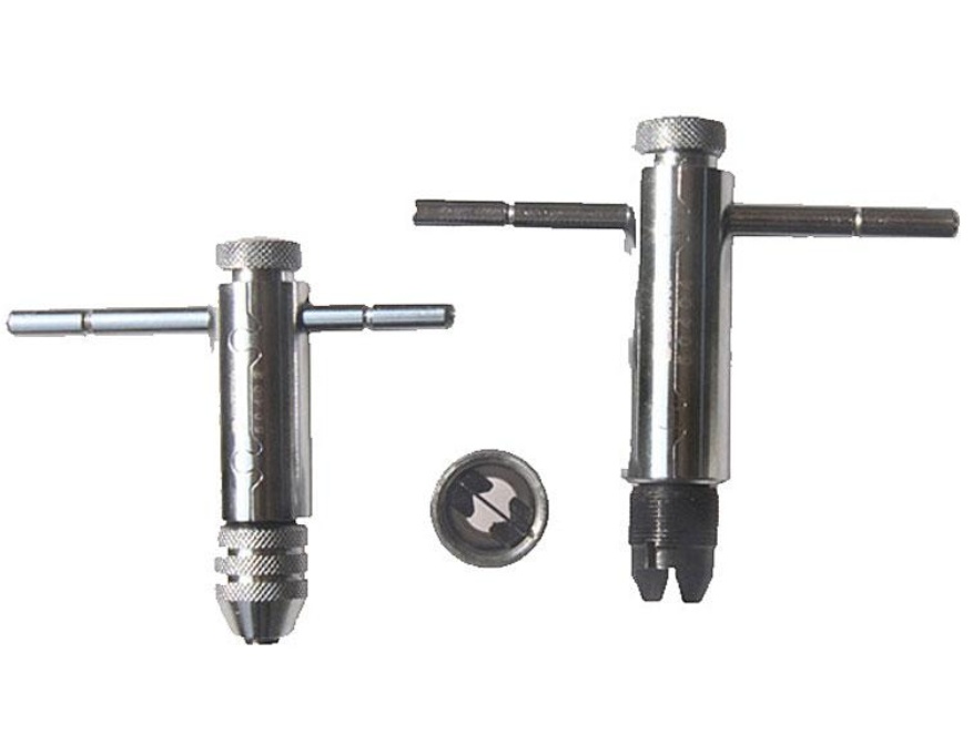 Durable Steel Tapping Adapter with Quick Release & Ratchet Function