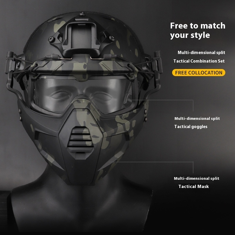 Multi-dimensional Split Tactical Combination Suit Film And Television Props Outdoor Equipment