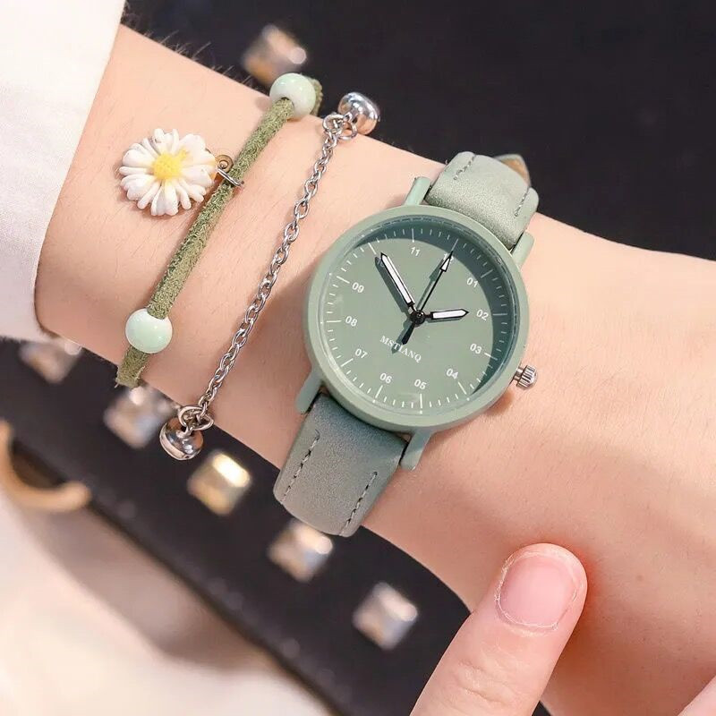Antique Quartz Watch - 8mm Alloy Case, Multiple Colors Available