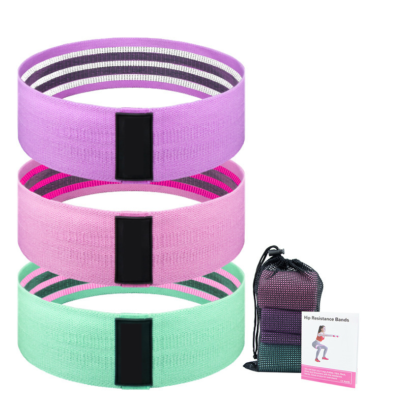 Versatile Fitness Pullers - Lake Blue, Pink, and Purple Options