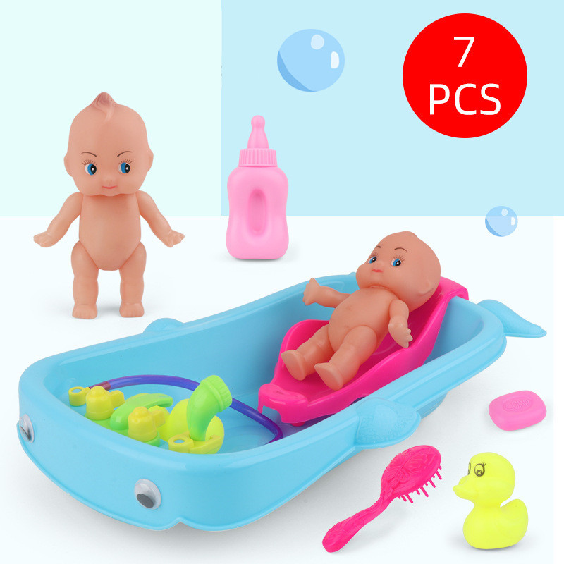 Colorful Bathtub Toy Set for Infants - Development & Fun!