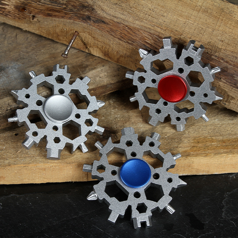 Snow Gyro Wrench - High Carbon Steel, Multi-Color Hex Key Tool