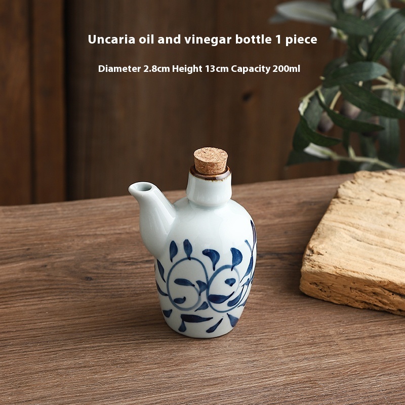 Ceramic Chinese Style Sauce Boat Set - 200ml, Retro Design, 1-6pcs