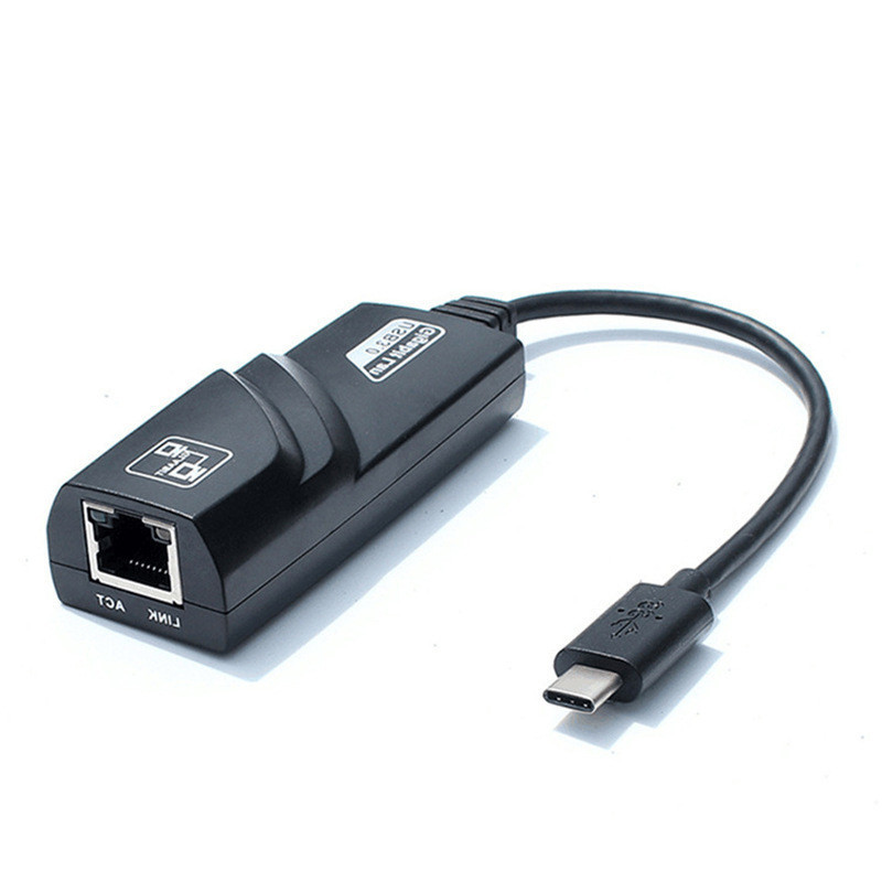 USB-C to RJ45 Gigabit Ethernet Adapter - 10/100/1000Mbps Speed