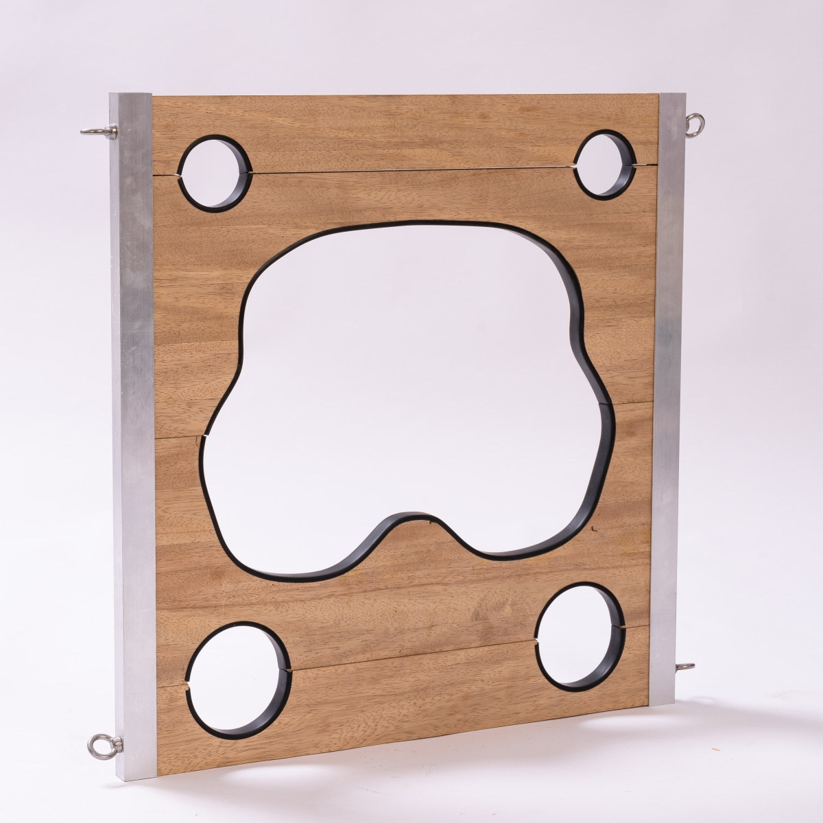 Fixed Restraint Handcuffs And Wooden Shackles