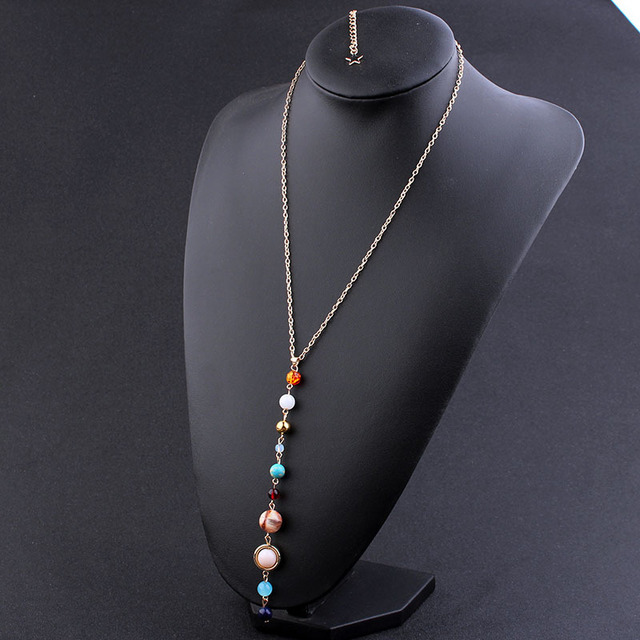 Planet vintage necklace" "