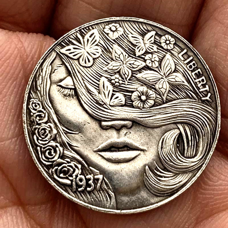 Brass Old Silver Commemorative Coins