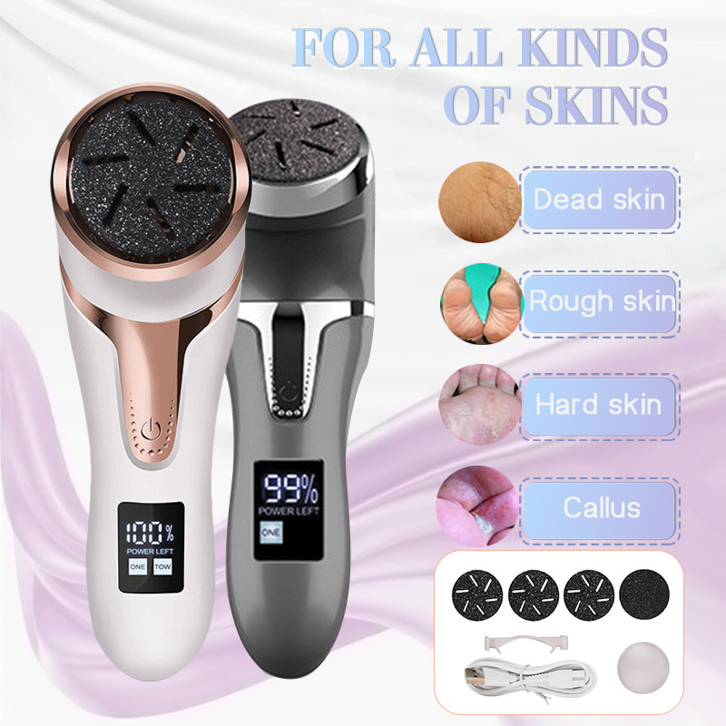 Waterproof Foot File with Multiple Grinding Heads – Pedicure Tool