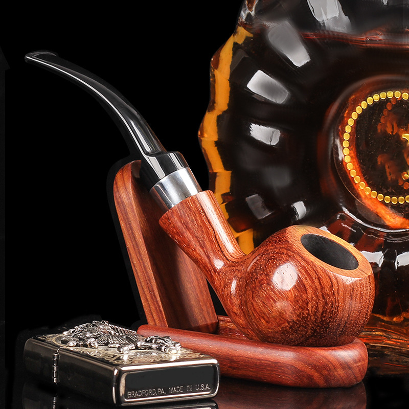 Modern Minimalist Solid Wood Pipe - Elegant & Stylish Design Options