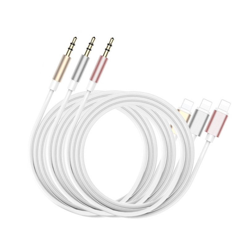 1m OEM Metal Shell Tinned Copper Wire Cable - Pink/Gold/Black/Silver
