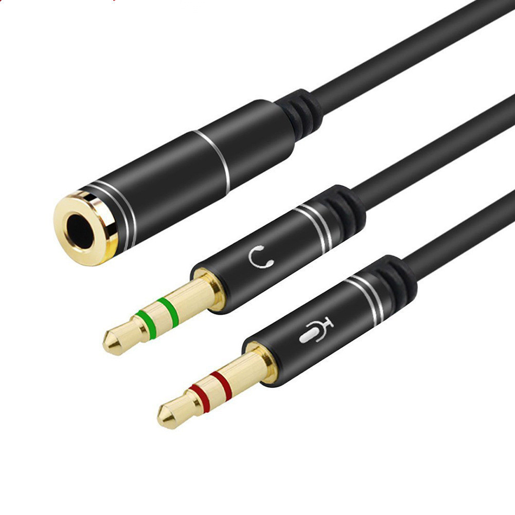 H6 Headphone Mic Cable - 4 Core Bare Copper, 3mm TPE Sheath