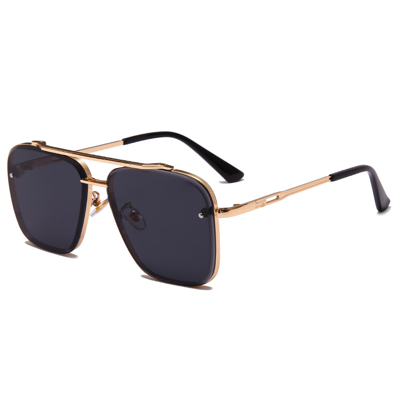 Stylish Metal Frame Sunglasses with UV400 Protection and Various Lenses