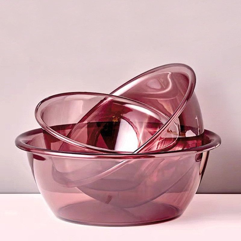 Versatile Plastic Washbasin Set - Multiple Sizes & Colors Available