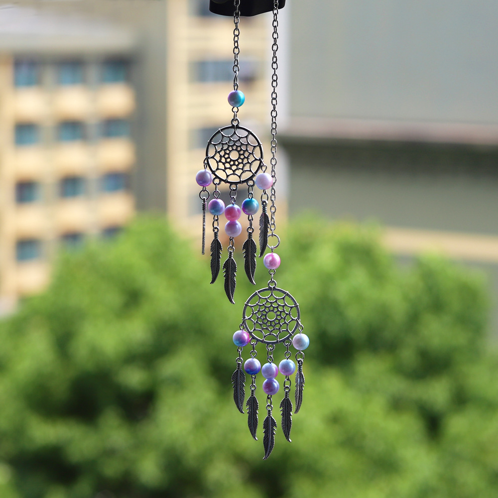 Handmade Korean Dreamcatcher Car Hanger - 55cm Magic Color