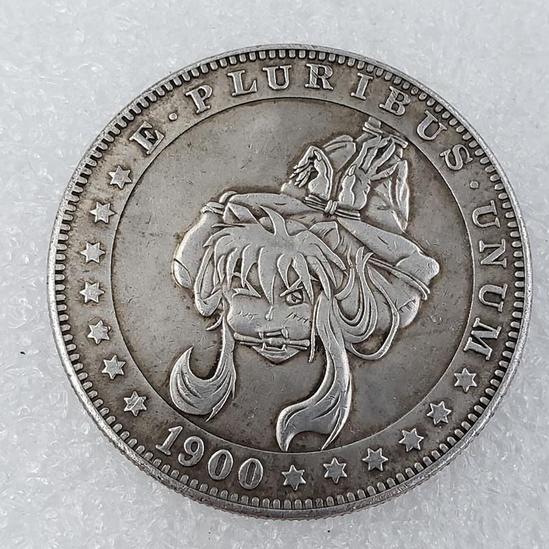 Brass Plated Silver Commemorative Coin for Collectors