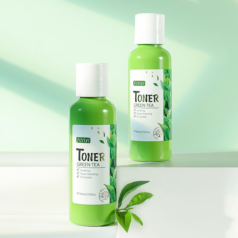 Hydrating Green Tea Essence Toner - 100ml for All Skin Types