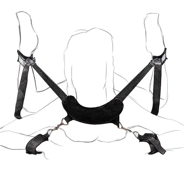 Black Binding Strap for Adults – Versatile & Durable Accessory