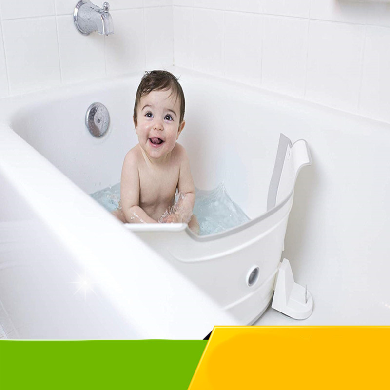 Water Blocking Bathtub Divider - 63cm Long, Fashionable PP Design