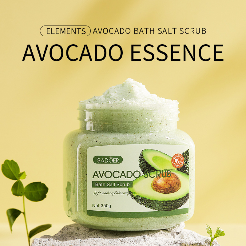 Nourishing Bath Salt Scrubs: Shea, Mango & Blueberry, 350g Each