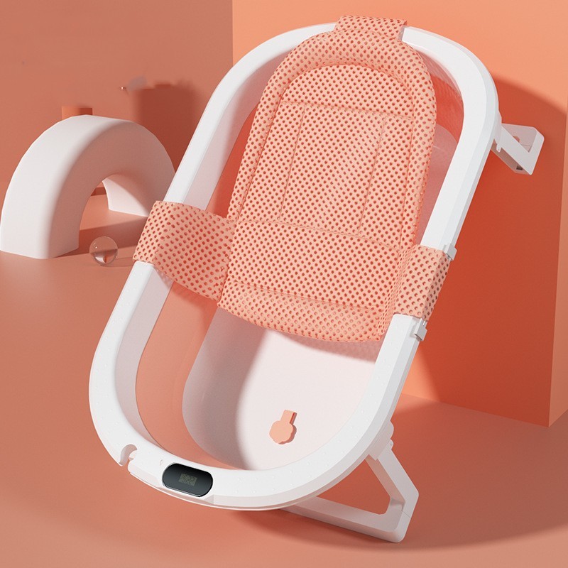 Folding Bath Tub - Versatile Pink & Blue Options with Accessories - Image 7