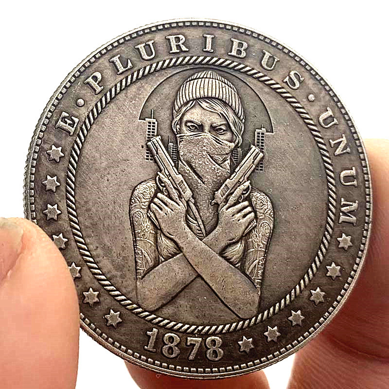 Brass and Silver Commemorative Medallion – Antique Collectible (38 mm, 22.7 g)