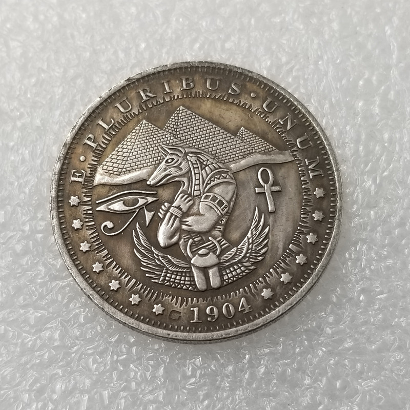 Brass Silver Plated Commemorative Coin for Collectors