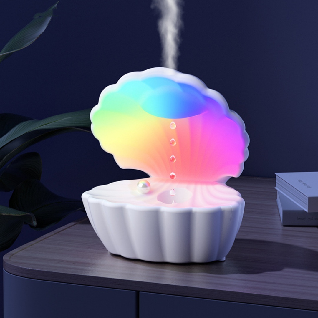 USB Bluetooth Humidifier with Speaker - 550ml Water Tank, Low Noise