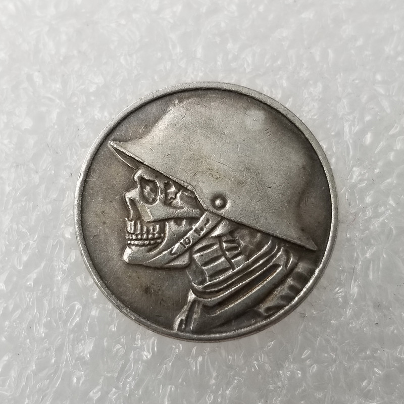 Silver Plated Commemorative Coin - 20mm for Collectors
