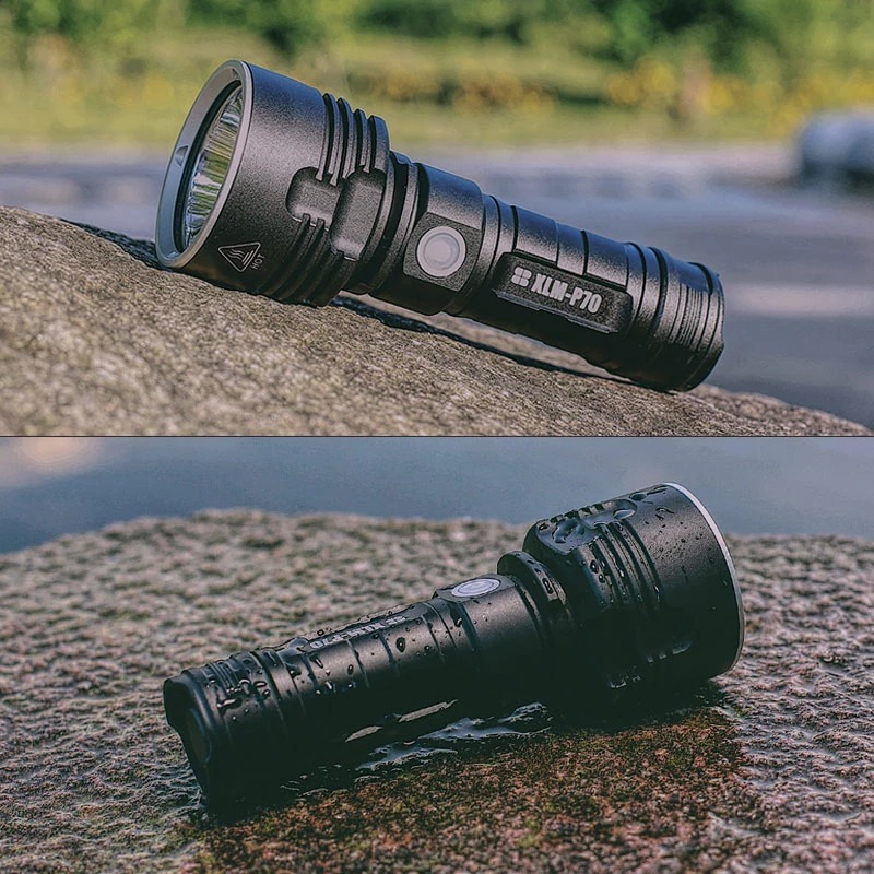 20W LED Camping Light - 2500/5500mAh, 500m Range, Charger Included