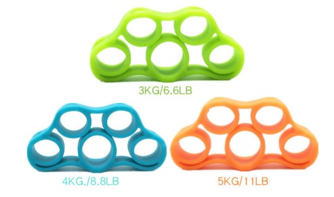 Ergonomic Finger Trainer for Grip Strength - Silicone, Multi-Color Options