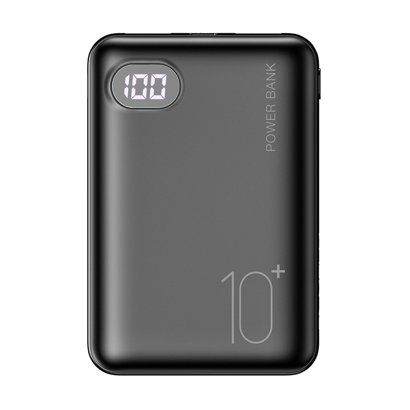 10,000mAh Dual USB Power Bank - Compact & Portable Charger