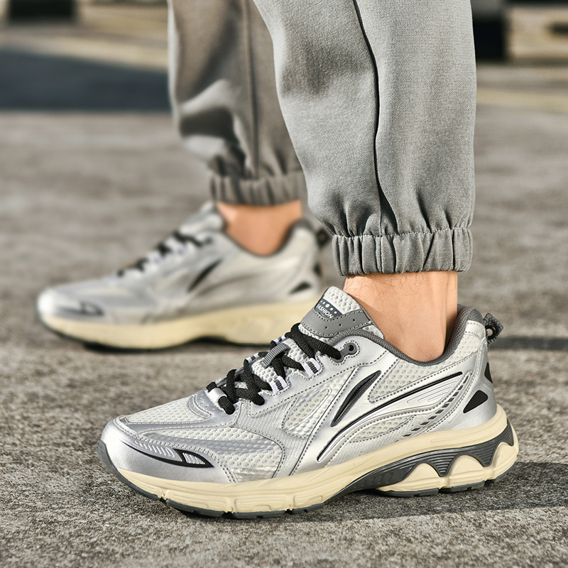 Breathable Low Top Lace-Up Mesh Sneakers for Men - Multiple Colors