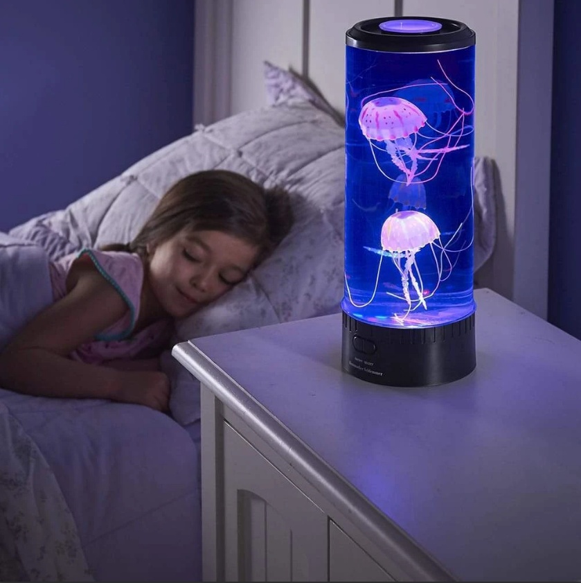 LED Volcano Lamp - Night Light & Table Decor for Home & Office